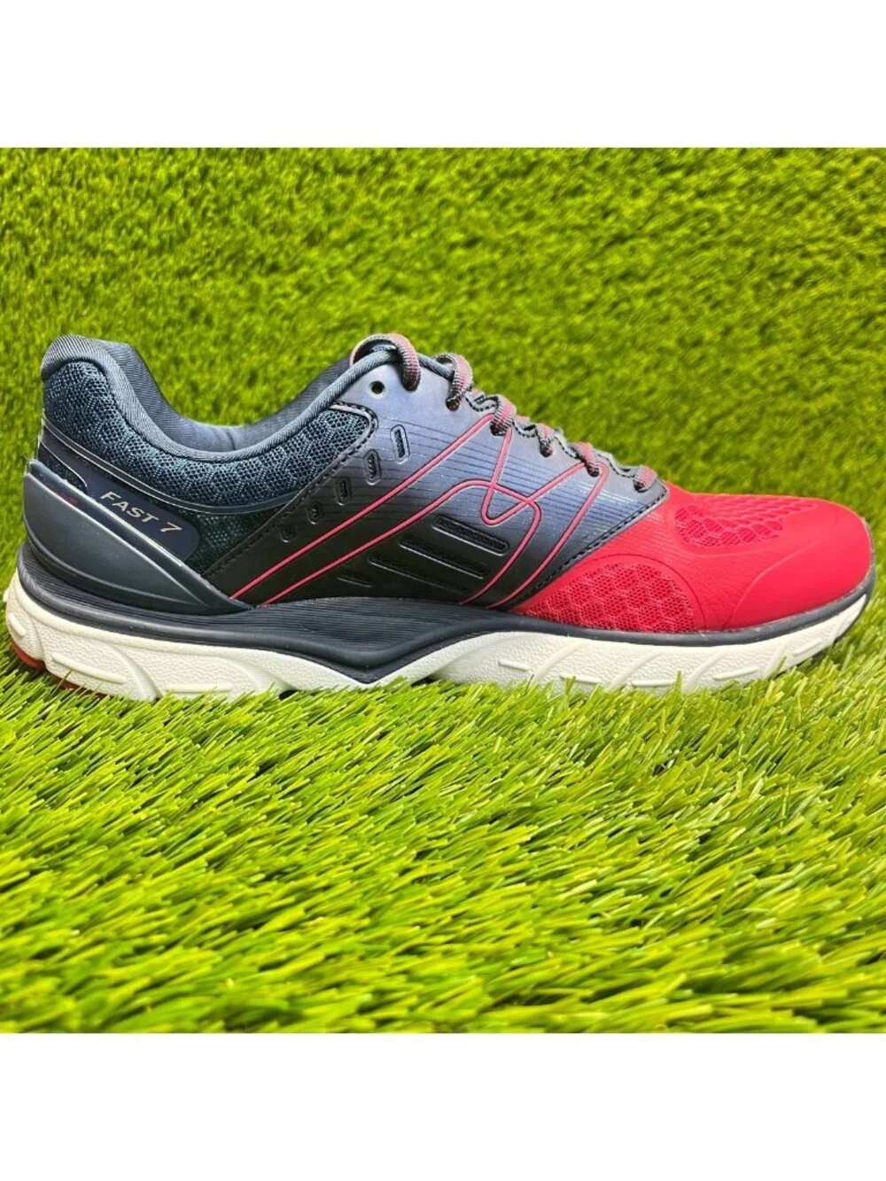 Karhu Fast 7 MRE Womens Size 9 Blue White Walking Running Shoes Sneakers